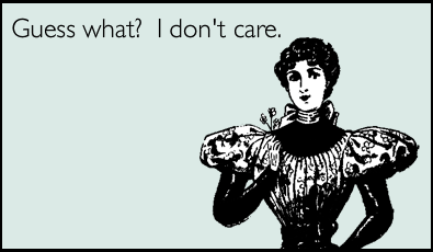 don't care